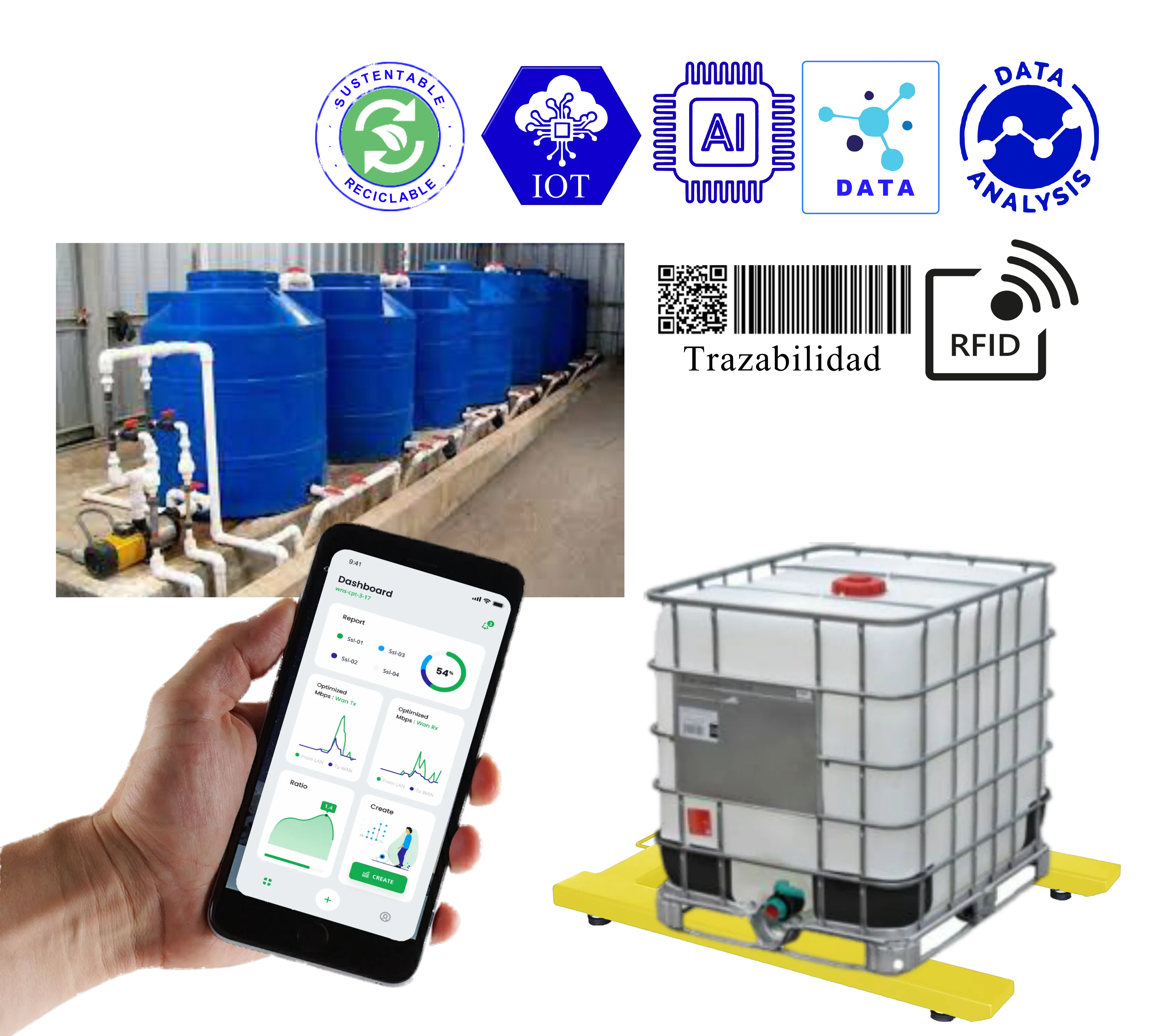 balanza estanque fertiriego